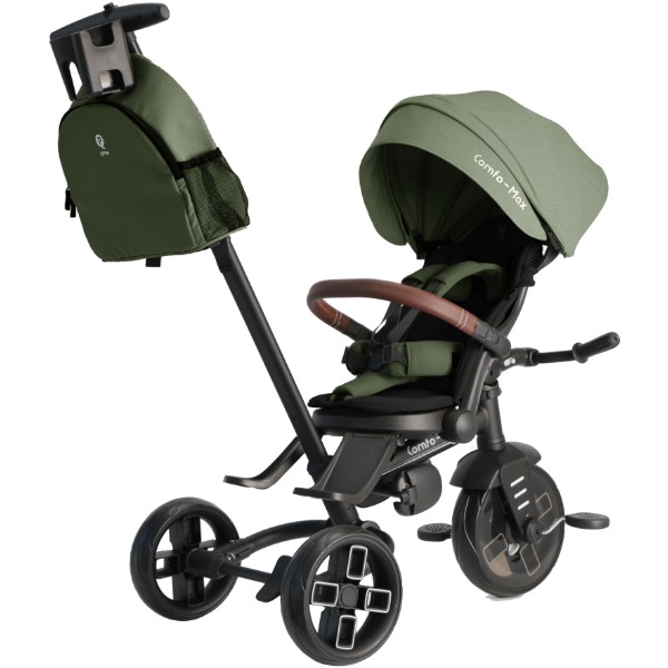 Фото - Трёхколёсный велосипед Qplay Comfo Max Green (T70 ComfoMaxGreen)